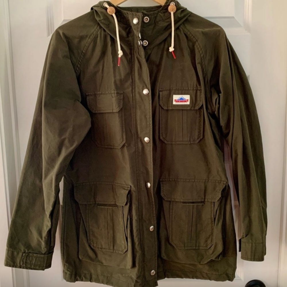 Penfield Olive Green Utility Jacket with Hood